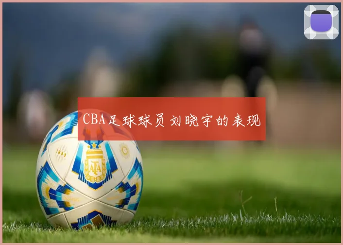 CBA足球球员刘晓宇的表现